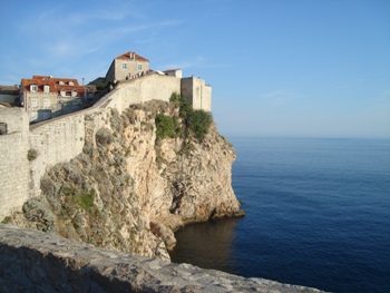 This photo of an "old town" Croatian fortress was taken by Romanian photographer Inocentiu Maur. 